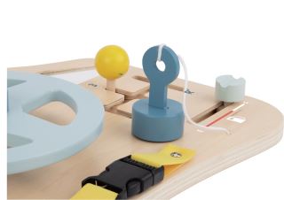 Montessori Activity board auto doska s volantom (2)