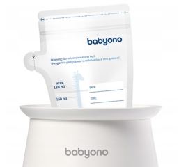 Vrecká na uskladnenie potravy BabyOno, 180 ml - 30ks (1)