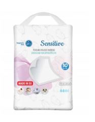 Akuku Jednorazové hygienické podložky Sensitive, 10 ks (1)