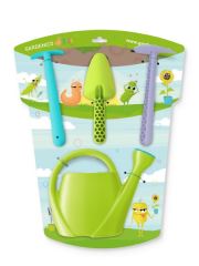 Náradie záhradné detské plast 4ks na karte 33x40x4cm (499429)
