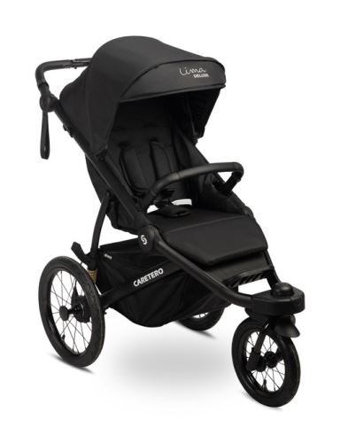 Športový kočík Lima Deluxe - čierny (590228)