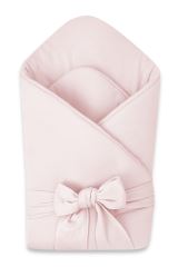 Luxusná zavinovačka SOFT pre bábätko 75x75 cm - sv. růžová