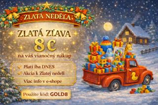 Zlatá nedeľa - 8 € pre Vás na nákup