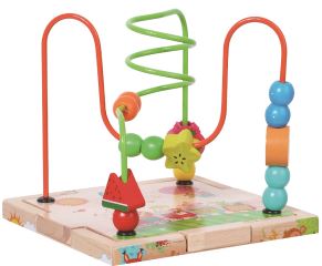 Motorická kocka s labyrintom Veselé zvieratká – 2Kids Toys, 3+ (6)