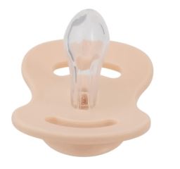 Cumlík, silikón, symetrický, 2ks, Lullaby Planet, 0-6m, oliva/marhuľa (1)