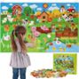2Kids Toys Interaktívna hracia stena Farma, 109x71cm (1)