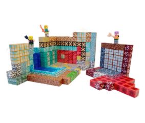 Magnetická stavebnica Minecraft Special blocks 303ks (3)