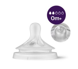 Dojčenská fľaša Natural Avent, Response, 125 ml, transparentná (1)