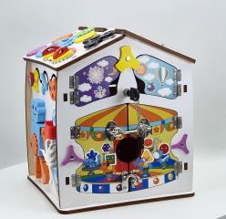 2Kids Toys Activity board Domček biely (3)