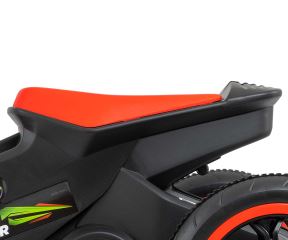 Detská motokára RIDER – šliapací gokart, 3+, nosnosť 30 kg - červené (3)