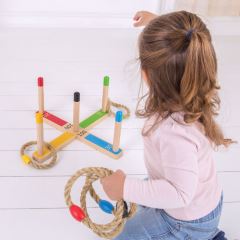 Bigjigs Toys Hádzanie kruhov (5)