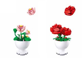 Sluban Flowers M38-B1077 Kvety jarné malé Displej 6 ks (9)