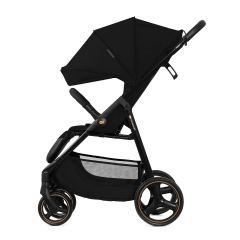 Športový kočík Kinderkraft TRIG 3 – ľahký skladací kočík do 25 kg - čierny