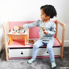 Bigjigs Toys Stolný gril (14)