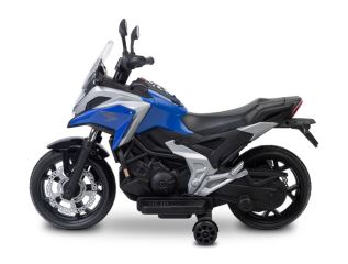 Elektrická motorka Honda NC750X pre deti – LED, USB, 3-8 rokov, modrá, čierna (7)