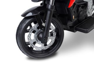 Elektrická motorka Honda NC750X pre deti – LED, USB, 3-8 rokov, červená, čierna (10)