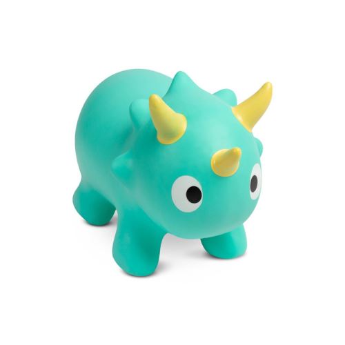 Skákacie Dino s pumpičkou, mint (574819)