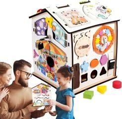 2Kids Toys Activity board Domček biely (4)