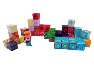Magnetická stavebnica Minecraft Special blocks 51ks (4)