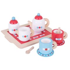 Bigjigs Toys Čajový servis s bodkami (4)