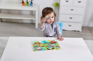 Vkládacie puzzle Doprava, 8 dielov (1)
