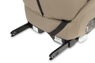 Podsedák, autosedačka Irbis i-Size 125–150 cm s ISOFIX – béžová (3)
