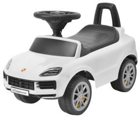 Detská odrážadlo Porsche Cayenne S Milly Mally – jazdítko - biele