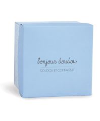 Doudou Darčeková sada modrá - zajačik s muchláčikom 10 cm (4)