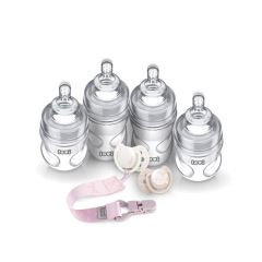 LOVI Baby Shower Girl Sada pre novorodenca 0m+ | Fľaštičky, cumlíky a výbavička pre bábätk