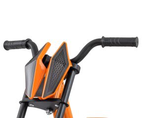 Detská motokára RIDER – šliapací gokart, 3+, nosnosť 30 kg - oranž (4)