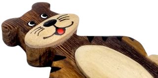 2Kids Toys Drevená magnetka veľká Tiger (3)