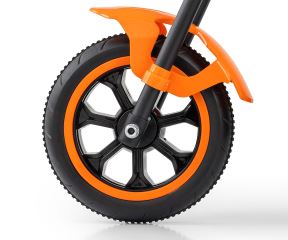 Detská motokára RIDER – šliapací gokart, 3+, nosnosť 30 kg - oranž (5)