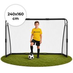 Futbalová bránka so sieťou 240 x 160 x 80 cm