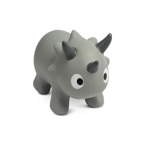 Skákacie Dino s pumpičkou, grey (574809)