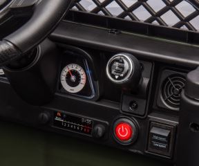 Licencované dětské elektrické SUV TOYOTA FJ CRUISER s Bluetooth a dálkovým ovládáním, army (8)