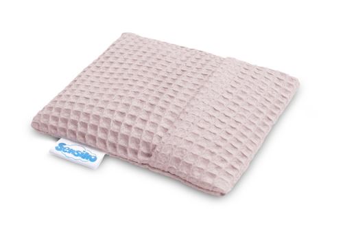 Termofor Wafel Premium pudrovo ružová – čerešňové jadierka, jadierka (565096)