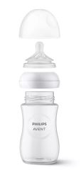 Dojčenská fľaša Natural Avent, Response, 260 ml, ružová (4)