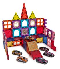 Magnetická 3D stavebnica Cars 66ks s autíčkami (1)