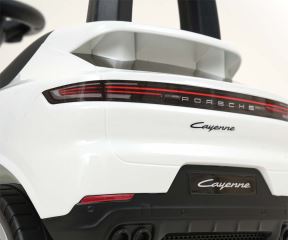 Detská odrážadlo Porsche Cayenne S Milly Mally – jazdítko - biele (6)