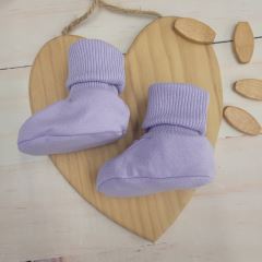 Dojčenské topánočky/ponožky soft, Kazum, lila, 56/62 (4)