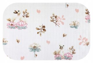 Tetrová plienka 70×80 cm Basic, 100% bavlna, Labuť, 1 ks (1)