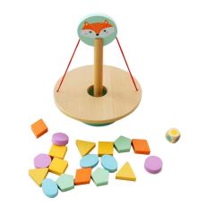 Adam Toys Balančná hra s tvarmi - líška (3)