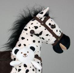 Hojdací koník Mustang Black Dot – Milly Mally (1)