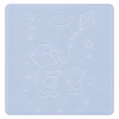 Luxusná deka Easy Care Baby Nellys 80×110 cm pre bábätko - modrá (1)