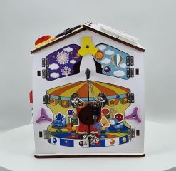2Kids Toys Activity board Domček biely (12)