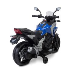 Elektrická motorka Honda NC750X pre deti – LED, USB, 3-8 rokov, modrá, čierna (1)