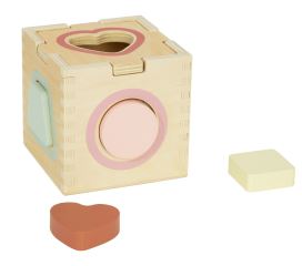 2Kids Toys Motorické hračky 3v1 Unicorn – vkladačka, pyramída, labyrint, 12m+ (1)