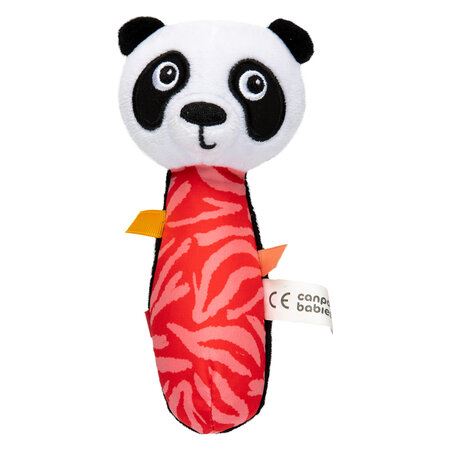 Senzorická hračka s píšťalkou BabiesBoo Panda