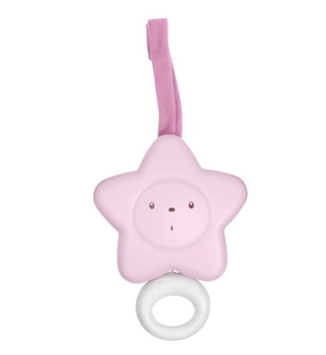 CHICCO hrací strojček Hviezdička My Sweet Doudou - ružový