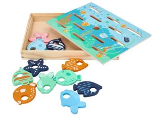 Adam Toys Edukačná hra/vkladačka - Chyť rybičku (2)